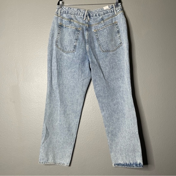 Good American 90s Duster High Rise Crop Straight Jeans - Picture 3 of 7